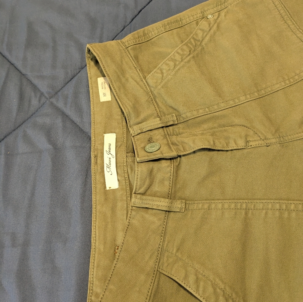 Mavi Jeans IVY  Mid-Rise slim Cargo colo Green Size 24 - Picture 9 of 9